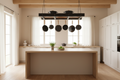 Hanging Pot and pan rack kitchen
