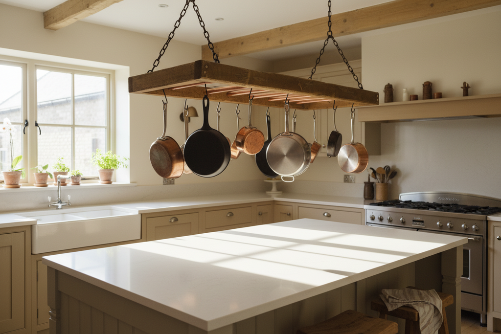 Kitchen Hanging Pot Rack