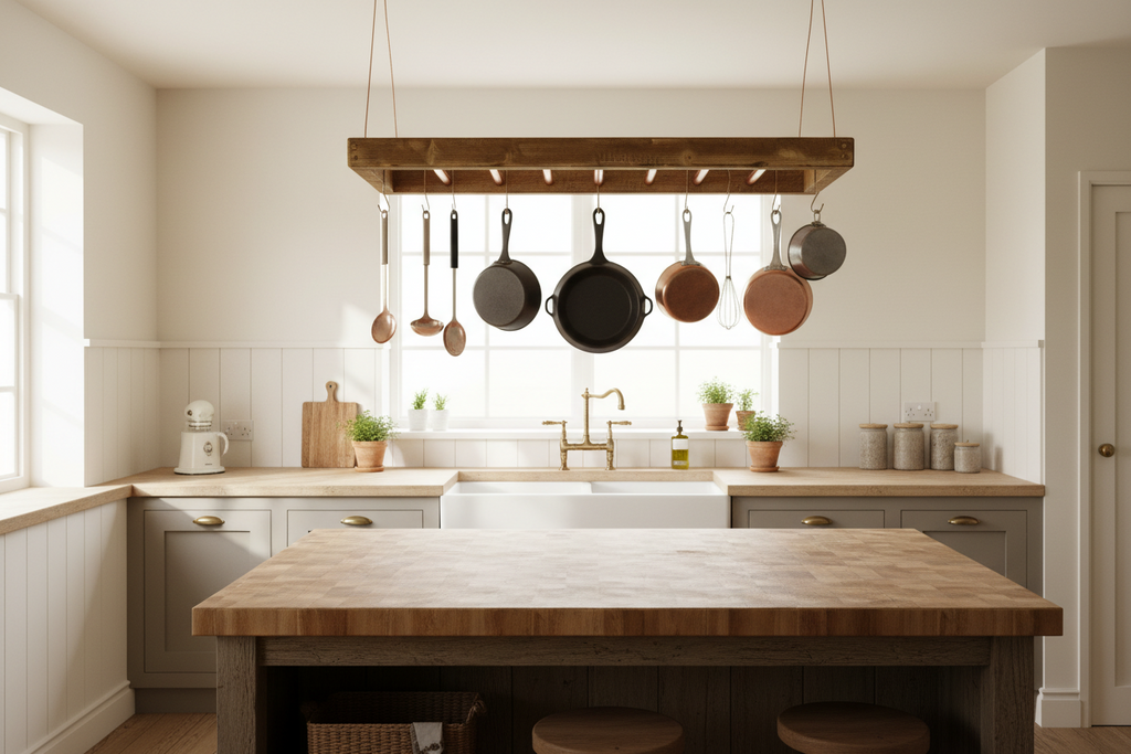 Kitchen Hanging Pot Rack
