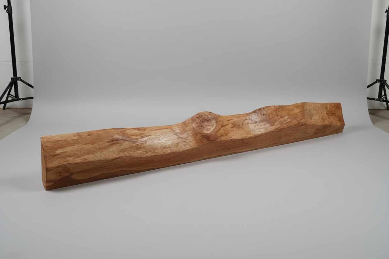 Solid Oak Large Shelf / Fireplace Lintel