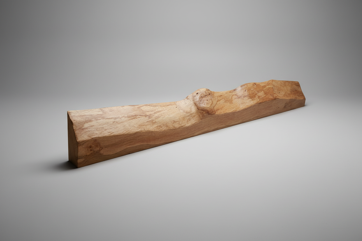 Solid Oak Large Shelf / Fireplace Lintel