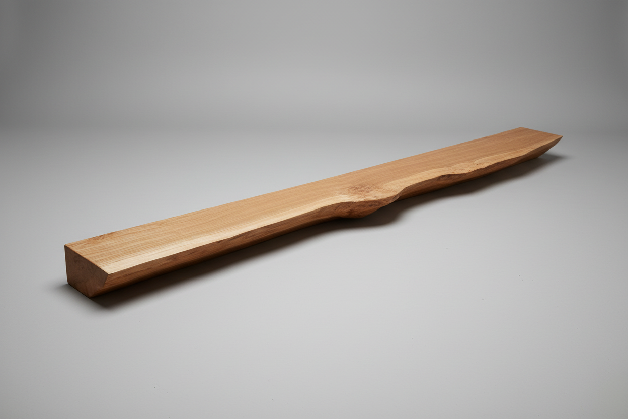 Solid Oak Large Shelf / Fireplace Lintel