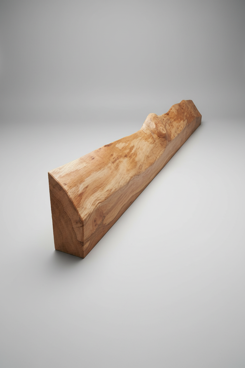 Solid Oak Large Shelf / Fireplace Lintel