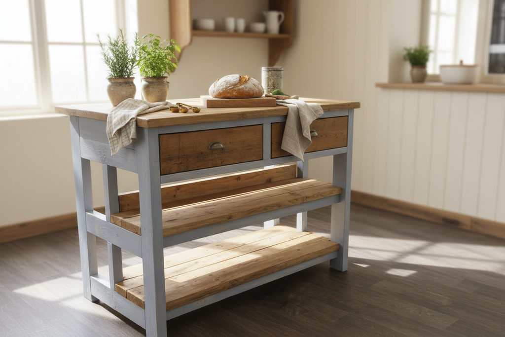 Rustic Kitchen Island