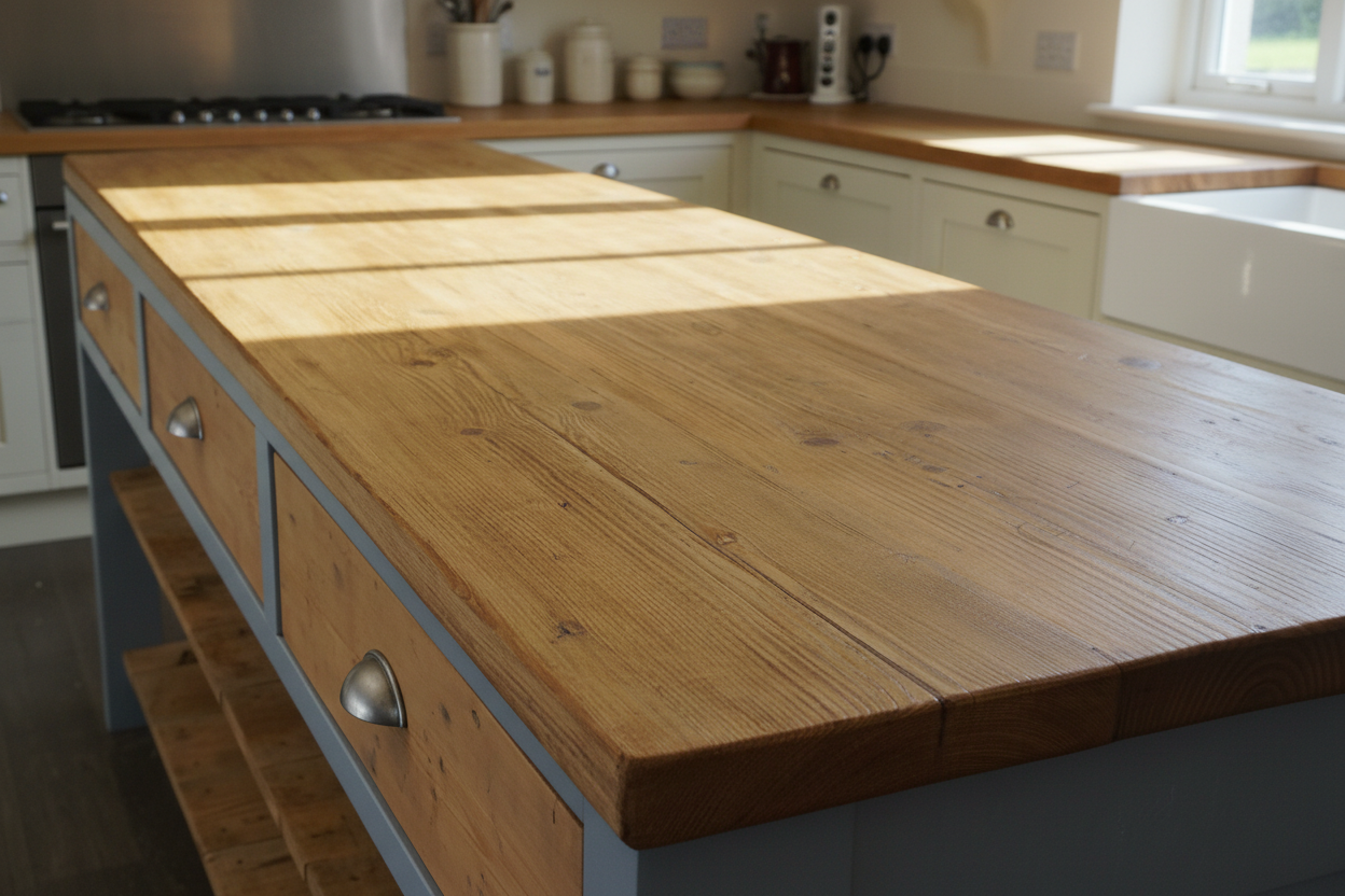 Rustic Kitchen Island