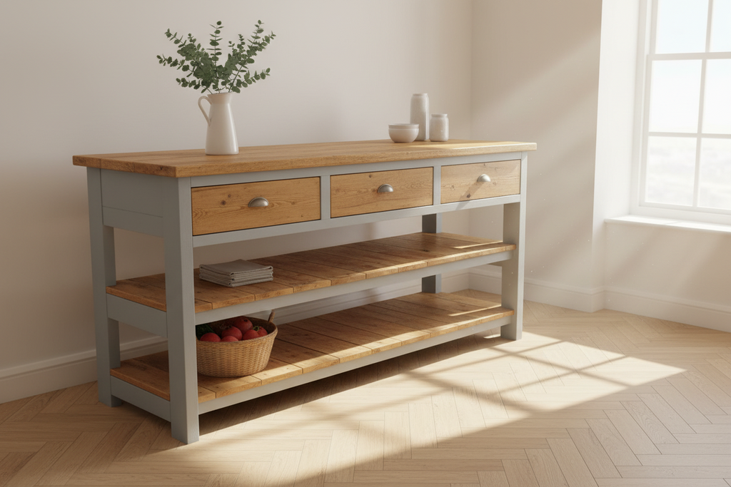 Rustic Kitchen Island