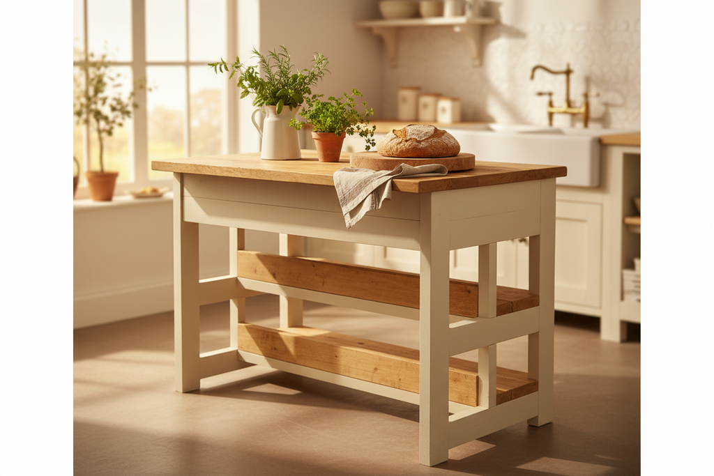 Rustic Kitchen Island