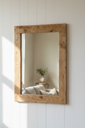 Oak Frame Mirror Art